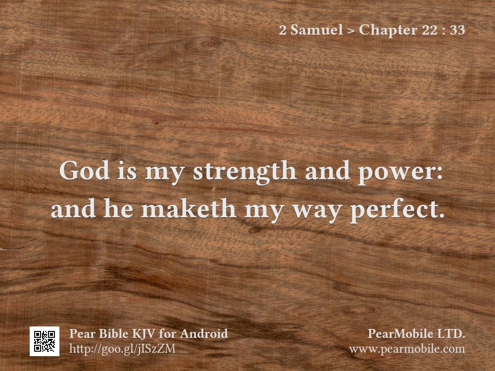 2 Samuel, Chapter 22:33